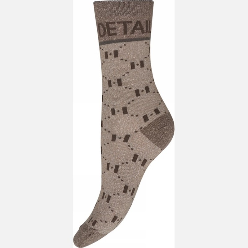 Hype The Detail Fashion Sock Brown - Køb hos MaMilla