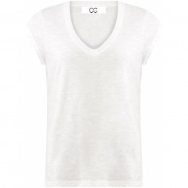 CosterCopenhagenCCHeartBasicVNeckTShirtWhite-20