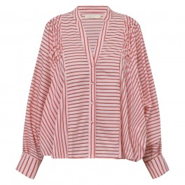 GossiaLouShirtCremeRedStripes-20