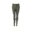 Black Colour Gaya Glossy Leggings Army