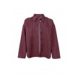 Black Colour Montreal Shirt Jacket Plum