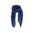 Black Colour Taya Basis Scarf Dark Blue