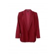 Black Colour Zarra Oversize Blazer Wine