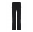 Bruuns Bazaar Brassica Lyas Stitch Pants Black With White Stitches