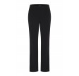 Bruuns Bazaar Brassica Lyas Stitch Pants Black With White Stitches