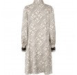 Bruuns Bazaar Floret Becca Dress Light Logo Print