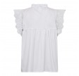 Co'Couture Tia Anglaise Top White