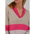 Coster Copenhagen Knit With Stripe Mix