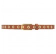 Depeche Narrow Belt Brown/Gold