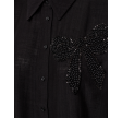 Freequent Bowy Shirt Black w. Black 