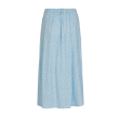 Freequent Huxie Skirt Chambray Blue Mix