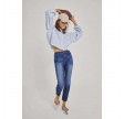 Freequent Jane Pant Medium Blue Denim