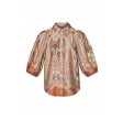 Love & Divine Shirt Burned Paisley