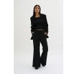 My Essential Wardrobe Yola Bootcut Pant Black