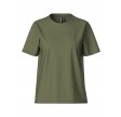 Pieces Ria SS Solid Tee Noos BC Deep Lichen Green