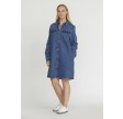 Sisters Point Onea A-Dress Mid Blue Wash