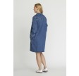 Sisters Point Onea A-Dress Mid Blue Wash