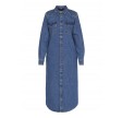 Sisters Point Onea L. Dress Mid Blue Wash