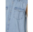 Sisters Point Osa Long Dress Light Blue Wash