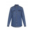 Sisters Point Osa Shirt Mid Blue Wash