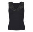 Tim & Simonsen Belen V-Lace Top Black