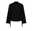 Y.A.S Yasfringa 7/8 Knit Pullover Black