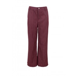 Black Colour Montreal Box Pants Plum