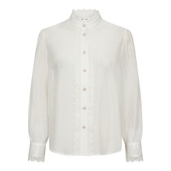 Co'Couture Angie Anglaise Shirt White