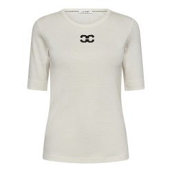 Co'Couture Granny Logo Tee Offwhite