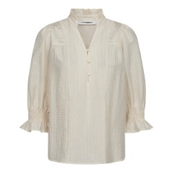 Co'Couture Cassandra SS Blouse Off-white