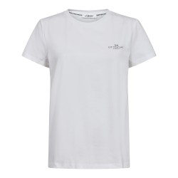 Co'Couture Petite Logo Tee Whiteblack