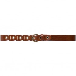 Depeche Jeans Belt Cognac/Gold