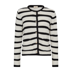 Freequent Cotla Cardigan Tofu w. Black