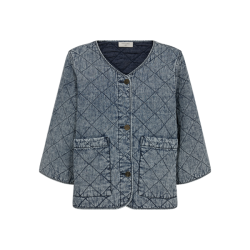 Freequent Dessa Jacket Vintage Blue Denim