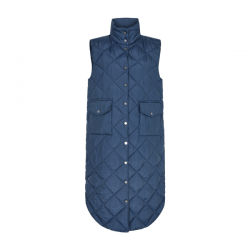 Freequent Olga Waistcoat Navy Blazer