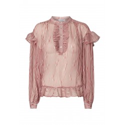 Love & Divine Blouse Ruby/White