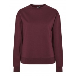 Pieces Star LS O-Neck Sweat PWP MM Tawny Port