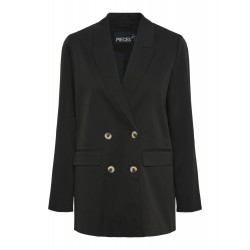 Pieces Thelma LS Oversize Blazer Noos Black