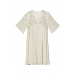 Sisters Point Inza Dress Cream/Bamboo