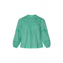 Sisters Point Unoa Blouse Light Jade