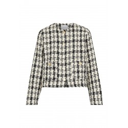 Sisters Point Vasko Jacket Cream Check 